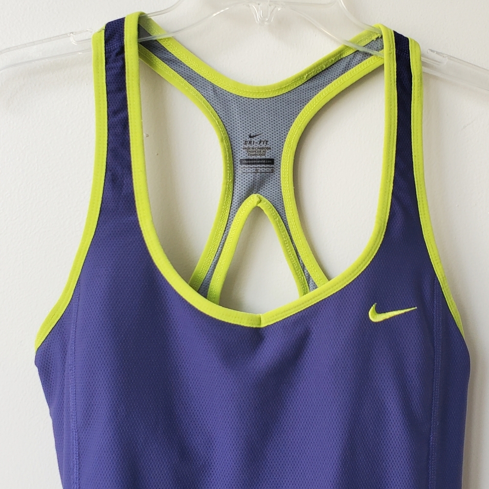 Nike Built-in Bra Racerback Tank - Picture 2 of 9